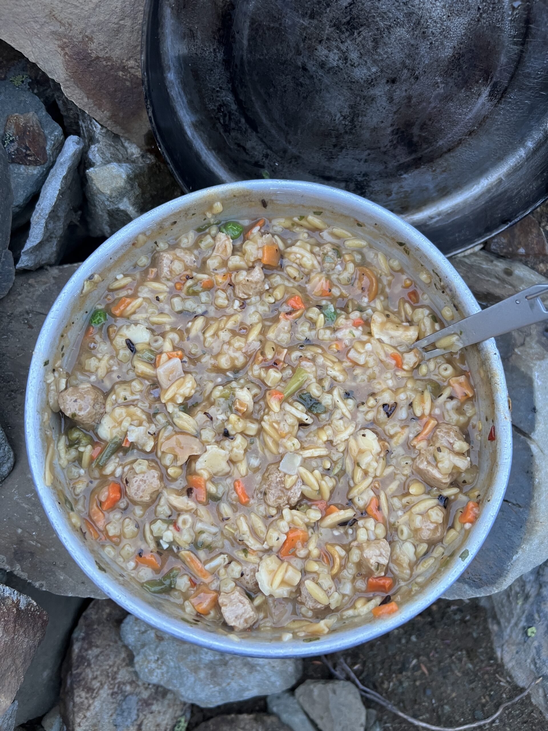 Flavourful Backcountry Minestrone Soup